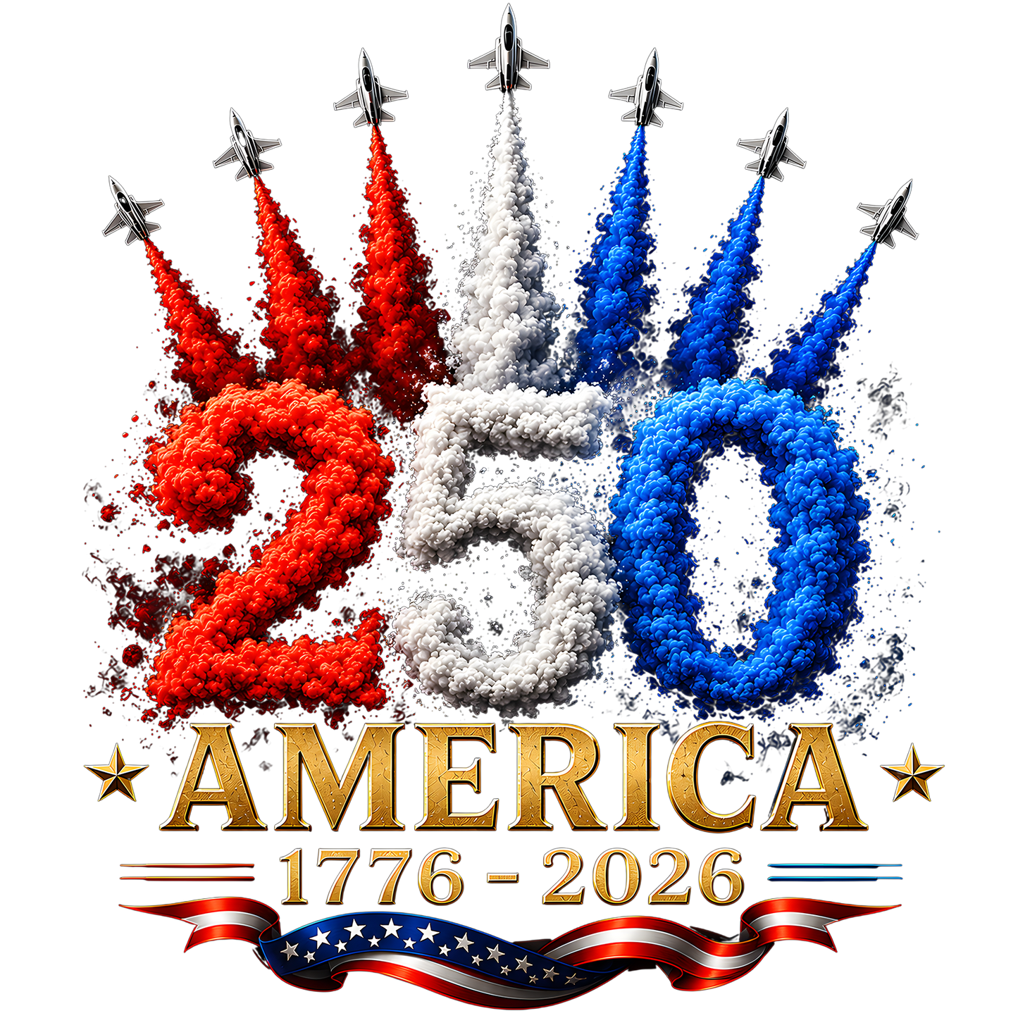 250 Years America PNG, 1776-2026 USA Anniversary PNG, Patriotic 4th of July Shirt Design, Independence Day Sublimation