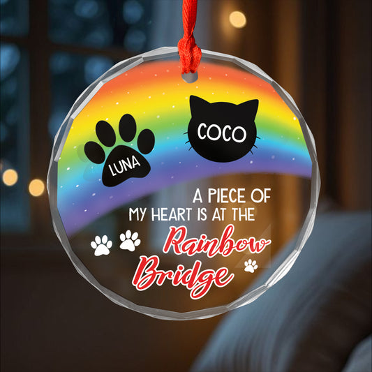 Custom Acrylic Ornament - Personalized Best Friend Christmas Birthday Gifts For Women, Besties, Sisters, BFF - Friendship Warms The Coldest Days