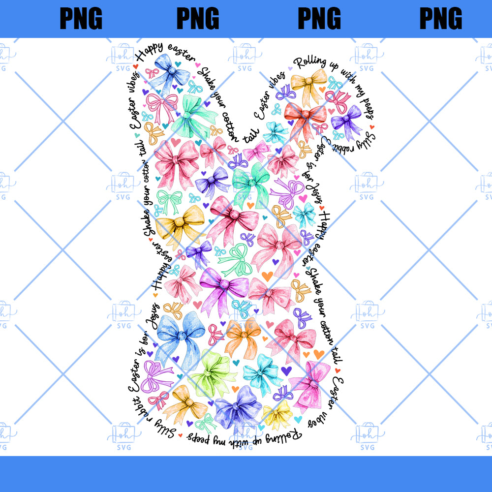 Coquette easter bunny png, easter png, retro easter png, happy easter png, easter coquette bow png, bunny coquette png, colorful bunny png