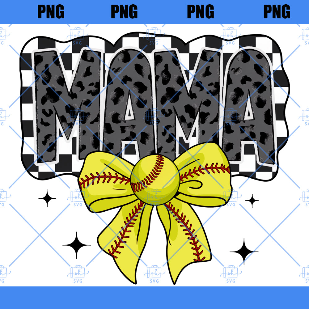 Retro Softball Mama PNG, Softball Mama Png, Softball Coquette Png, Game Day Softball Bow Png, Checker Softball Png, Softball Mom Png