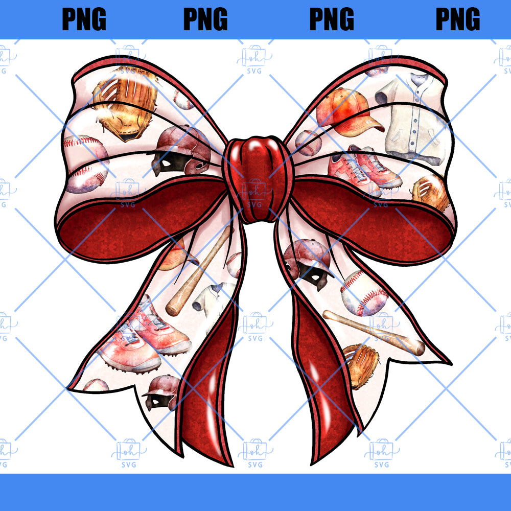 Baseball Png, Game Day Baseball Coquette PNG, Baseball Bow Png, Baseball Mama Png, Baseball Mom Png, Brushstroke Baseball Png