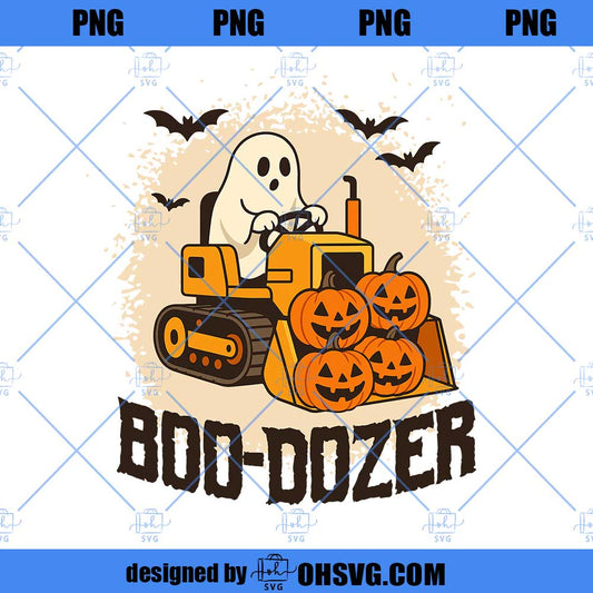 Boo Dozer PNG, Boy Fall PNG, Halloween Kid Png