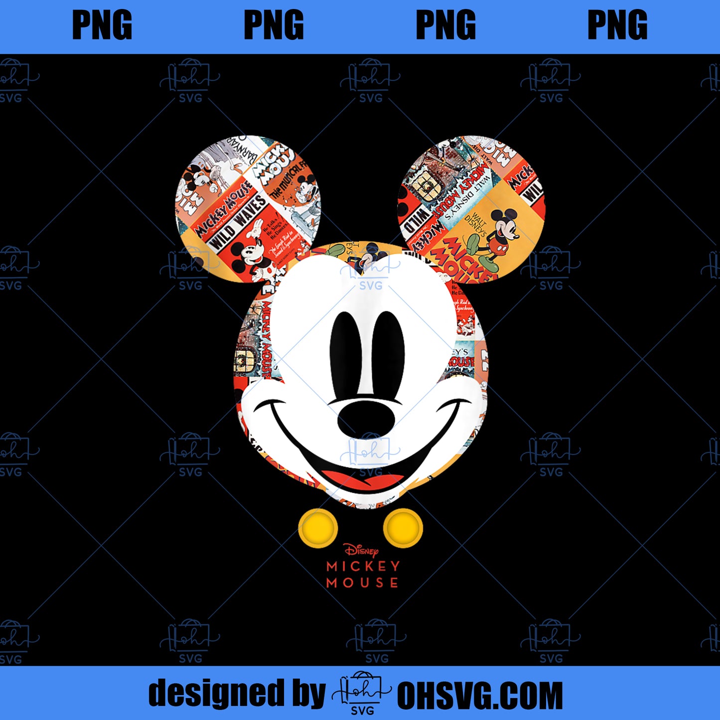 Disney Year of the Mouse Movie Poster Mickey May  PNG Download, Movies PNG, Mickey PNG