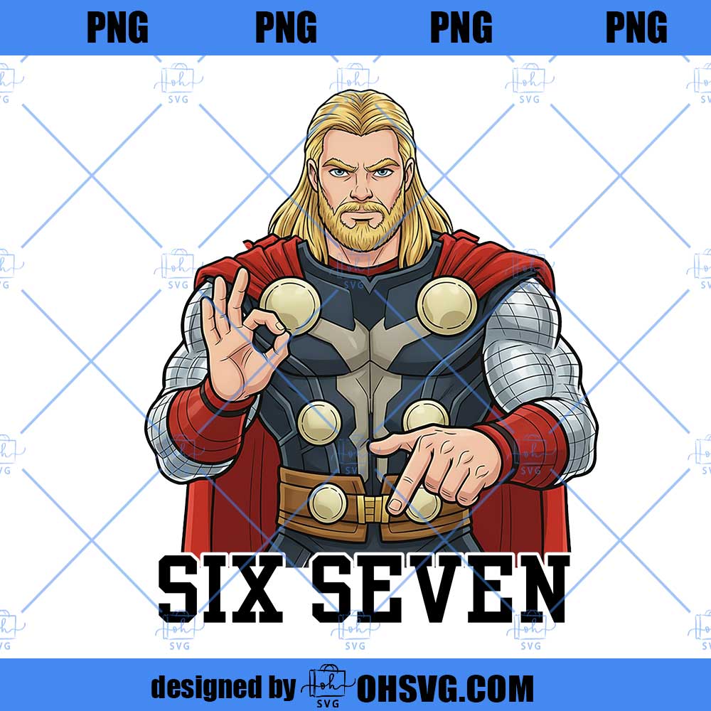 Funny 67 Superhero Png, Thor Superhero Png, 67 Trend Social Media