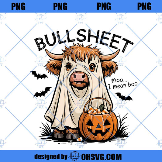Funny Cow Halloween PNG