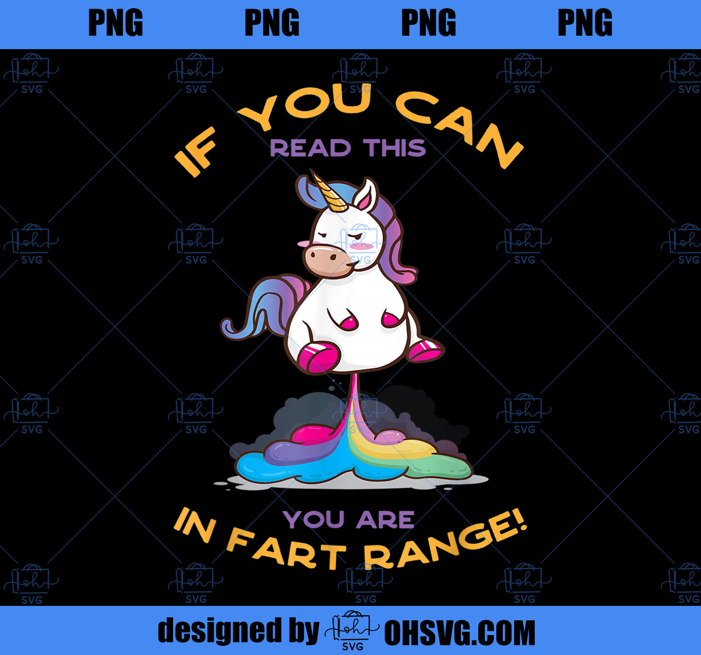 Funny Unicorn Graphic For Women Kids If You Can Read This PNG, Magic Unicorn PNG, Unicorn PNG