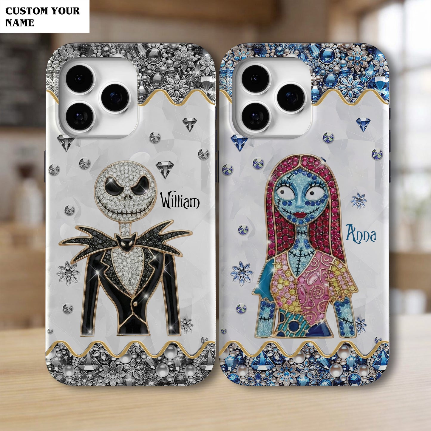 Personalized Nightmare Couple Phone Case