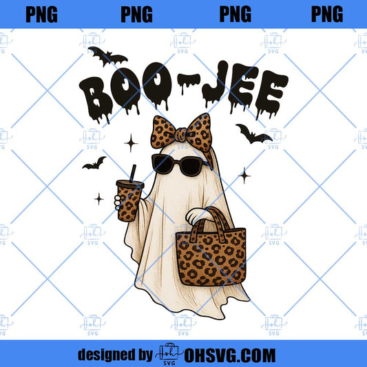 Halloween Boo-Jee Ghost Loepart PNG