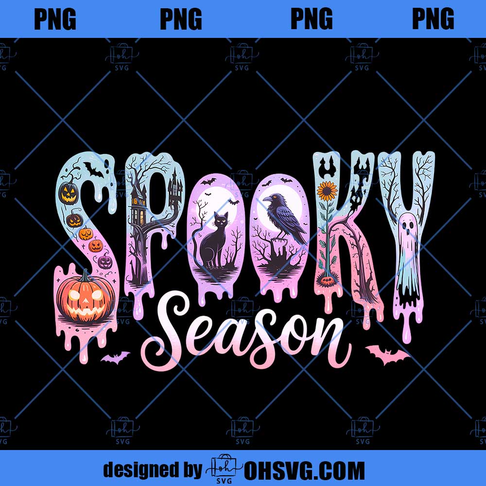 Halloween Iridescent Spooky Season Png