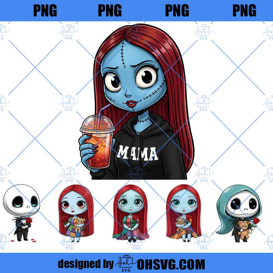 Halloween Mama Png, Spooky Mama Png, Horror Mama Png, Mama Halloween Png, Halloween Png, Spooky Season Png, Horror Mom Png