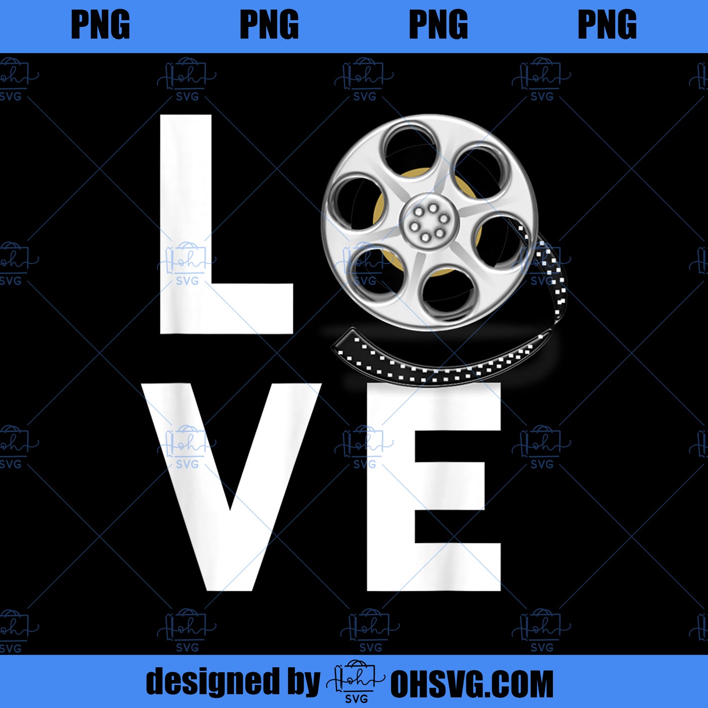 I Love Movies Film Buff Cinema Lover Old Movie Fan PNG Download, Movies PNG, Cinema Lover PNG
