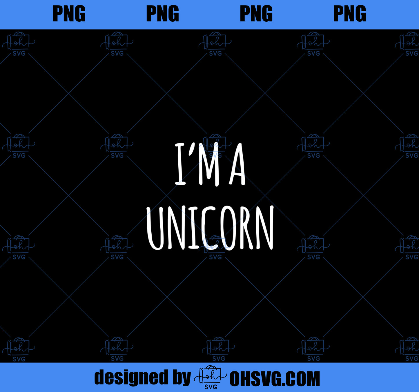 Im a Unicorn Funny Unicorn PNG, Magic Unicorn PNG, Unicorn PNG