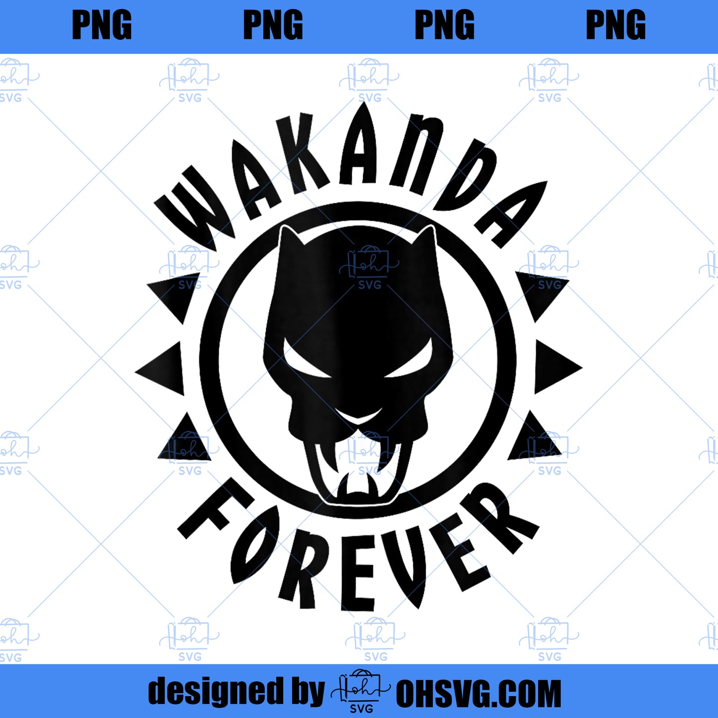 Marvel Black Panther Wakanda Forever Panther Stamp PNG, Marvel PNG, Black Panther PNG