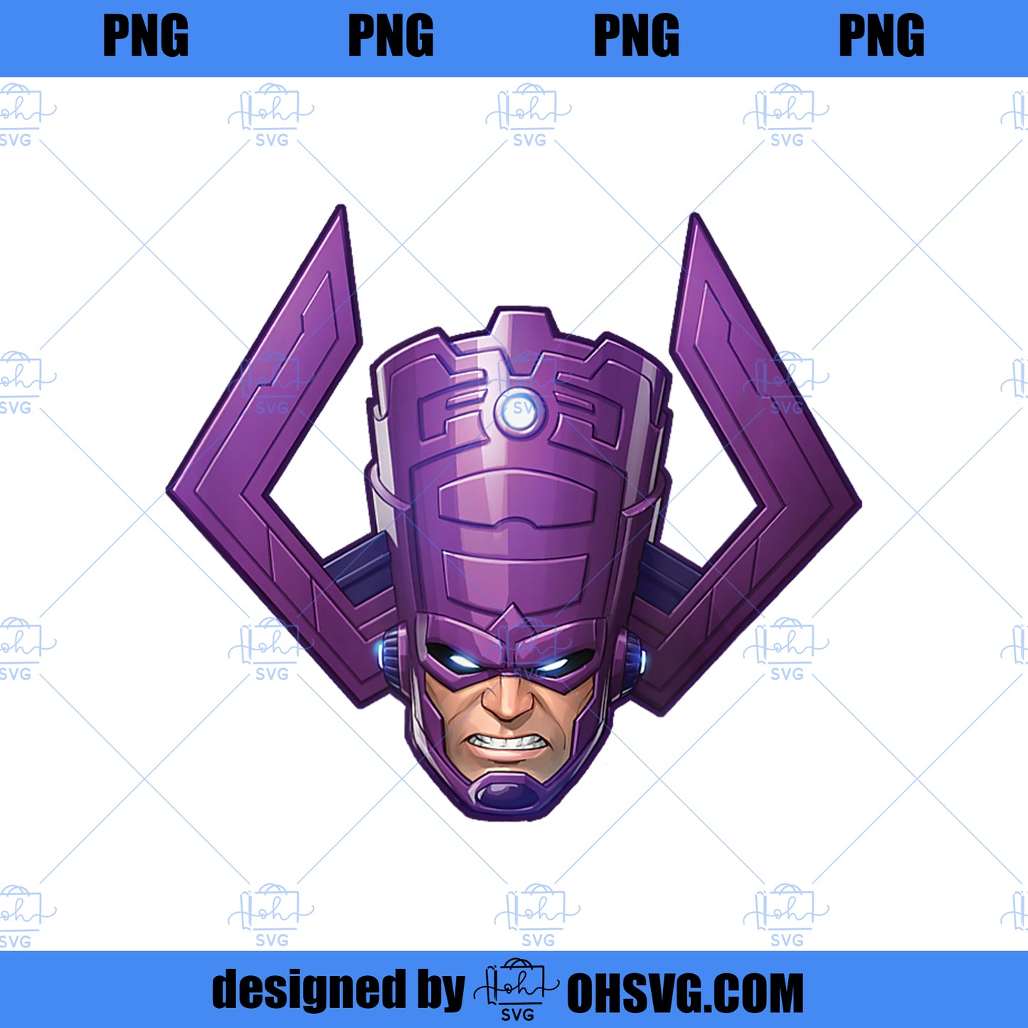 Marvel Galactus The World Eater Classic Head Shot PNG, Marvel PNG, Marvel Galactus PNG