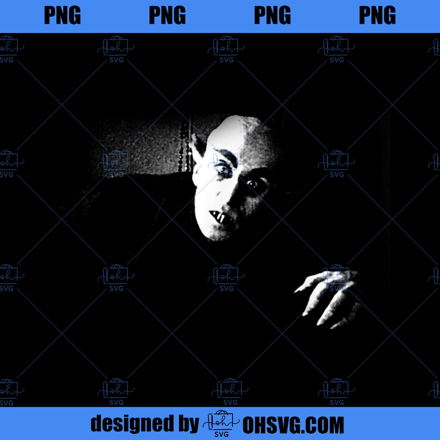 Nosferatu (1922) Count Orlok Vampire Silent Movie Murnau 1 PNG, Movies PNG, Nosferatu PNG