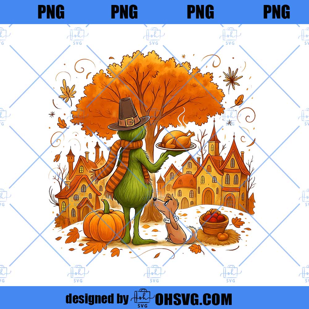 Retro Fall Thankful png, Preppy Pumpkin, Grinc Designs, Vintage Fall, Coquette Thankful Png, Brushstroke Fall Png