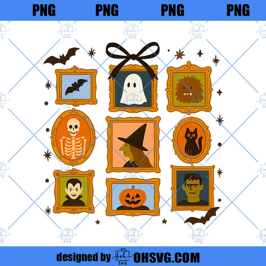 Retro Ghost PNG, Cute Fall PNG, Women's Halloween PNG, Pumpkin Season PNG, Cute Ghost