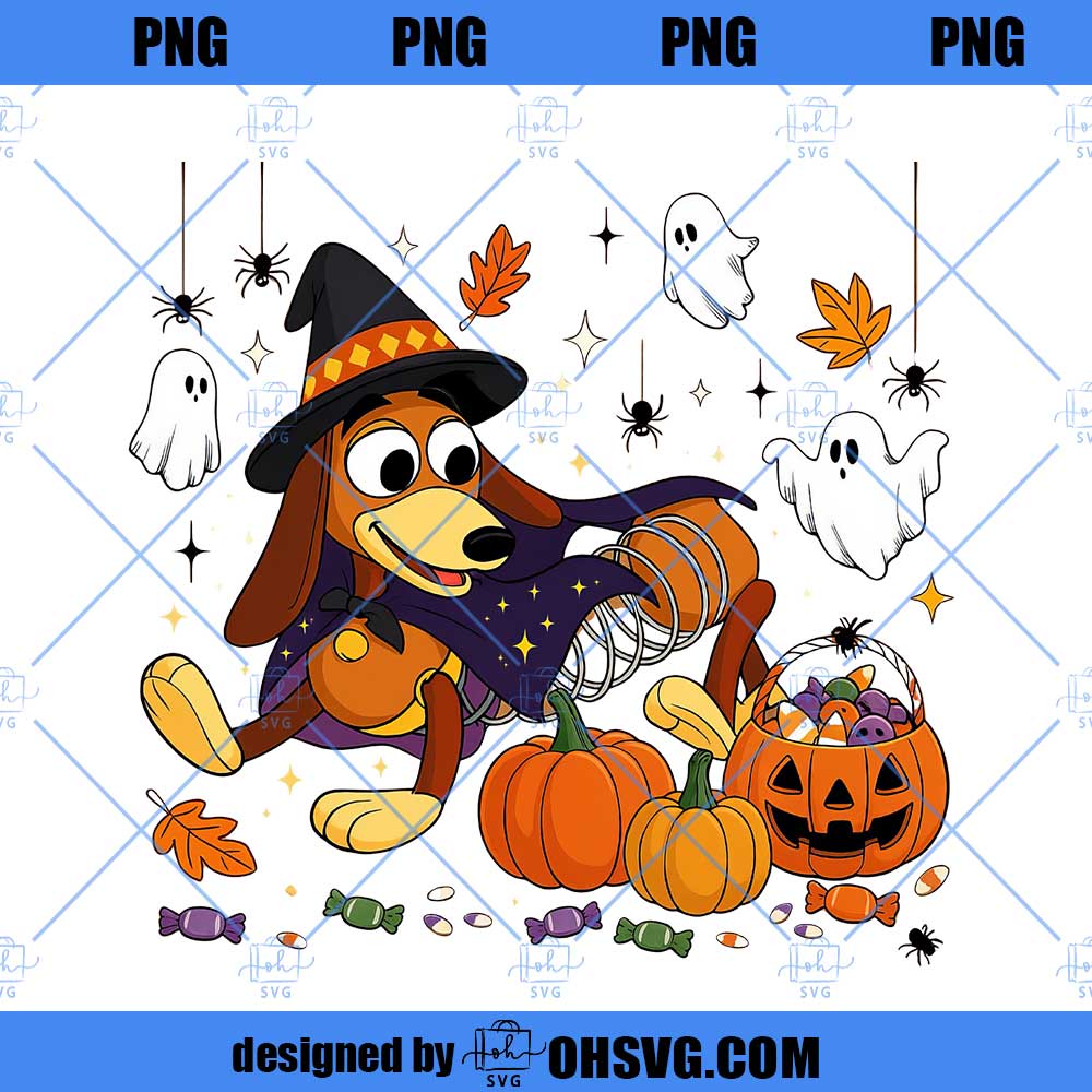 Retro Halloween Toy Dog Png, Halloween Toy and Friends Png, Trick Or Treat Png, Spooky Vibes Png, Funny Halloween Png