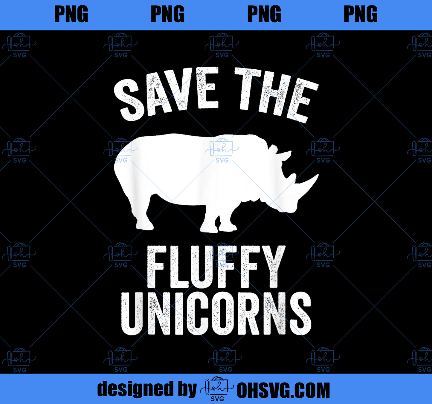 Save The Fluffy Unicorns Shirt Funny Unicorn Lover Gift Idea PNG, Magic Unicorn PNG, Unicorn PNG