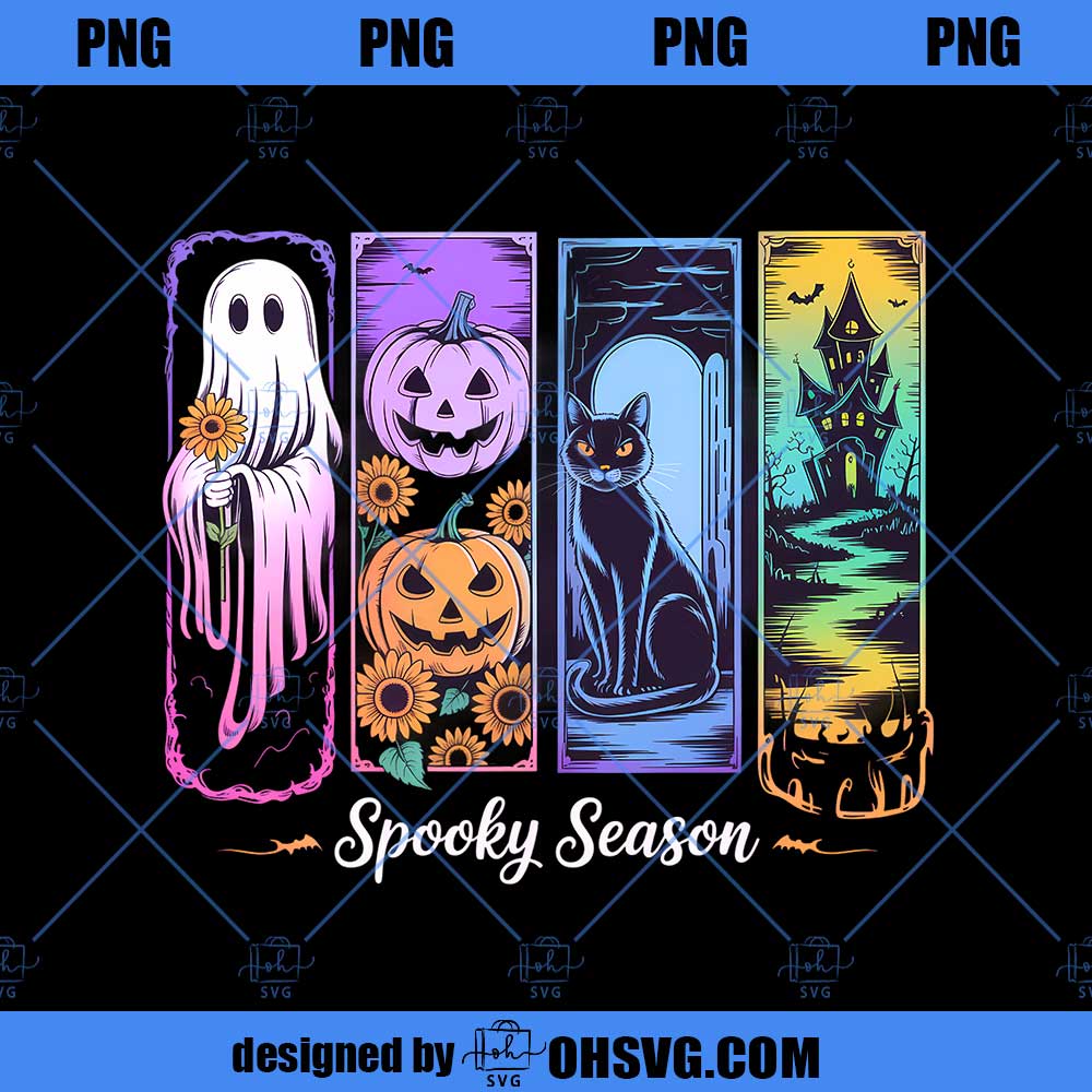 Spooky Season Png Vintage Halloween Png