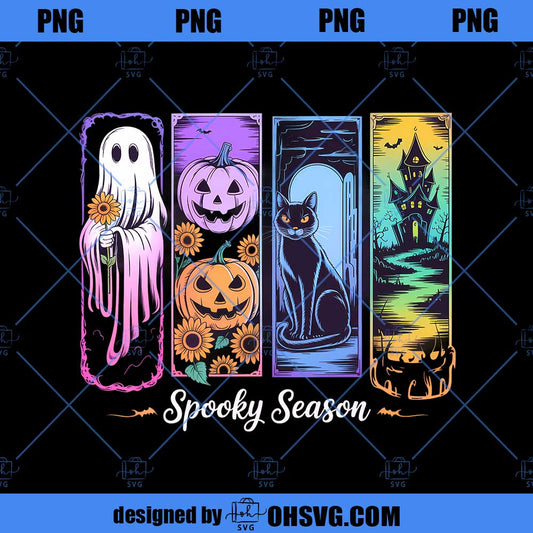 Spooky Season Png Vintage Halloween Png