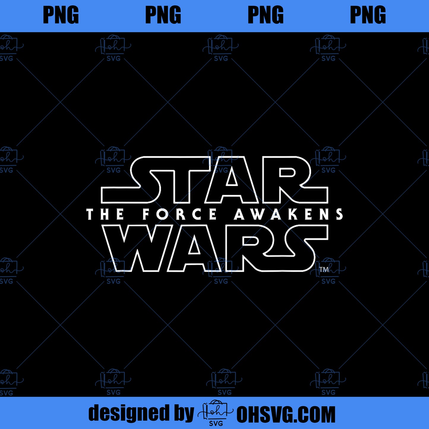Star Wars The Force Awakens Movie Logo PNG, Movies PNG, Star Wars PNG