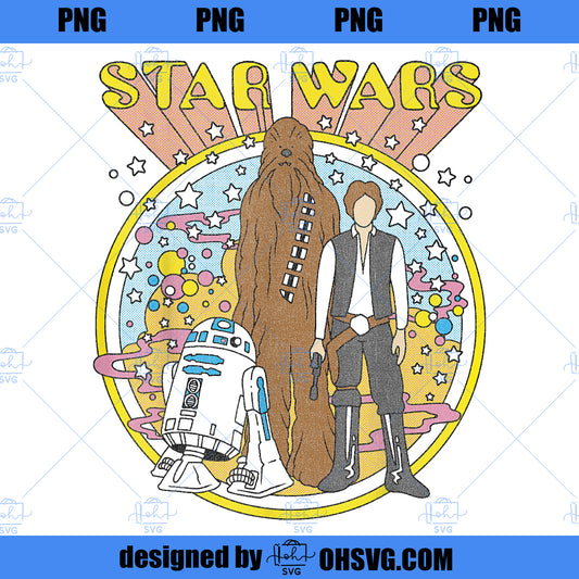 Star Wars Vintage Psych Rebels Disney PNG, Disney PNG, Star Wars PNG