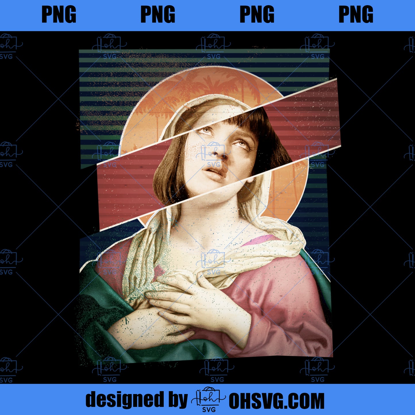 Virgin Mia Wallace Nose Bleed Overdose Icon Gift PNG, Movies PNG, Virgin Mia PNG
