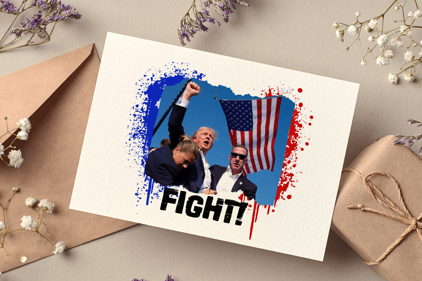 Fight Donald Trump PNG, Donald Trump PNG, Make America Great Again PNG