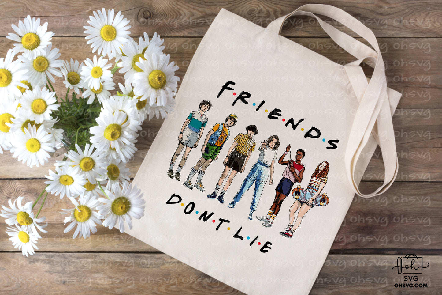 Friends Don't Lie Stranger Things PNG, Stranger Things PNG, Science Fiction Movie PNG