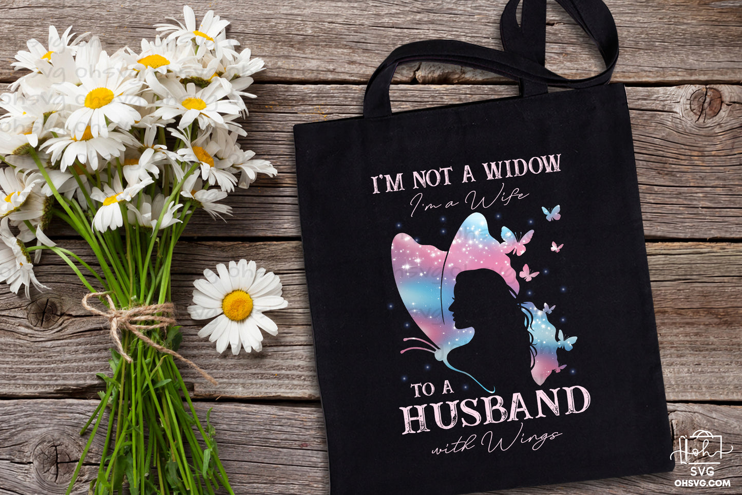 Husband With Wings PNG, Angel Wings PNG, Memorial PNG, Heaven PNG