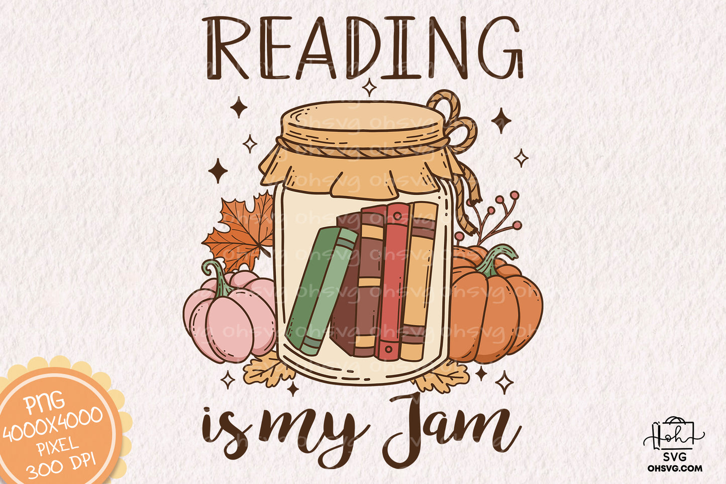 Reading is My Jam Sublimation PNG, Love Reading PNG, Book Lover PNG, Reading Book PNG