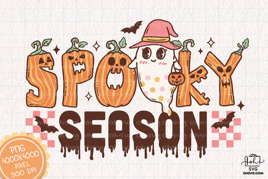 Spooky Season Sublimation PNG, Spooky Halloweentown PNG, Halloween T-shirt PNG