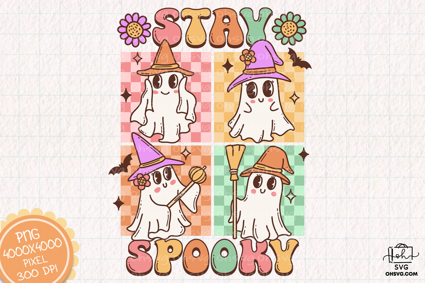Stay Spooky Sublimation PNG, Spooky Halloweentown PNG, Halloween T-shirt PNG