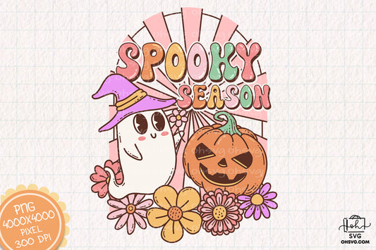 Spooky Season Sublimation PNG, Spooky Halloweentown PNG, Halloween T-shirt PNG