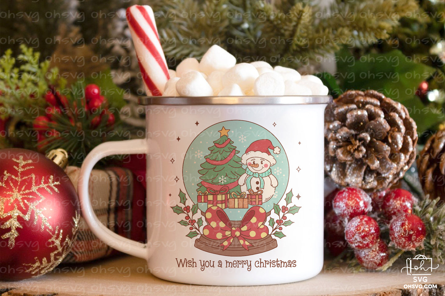 Wish You a Merry Christmas Sublimation PNG, Christmas PNG, Funny Christmas Couples PNG, Santa Claus PNG