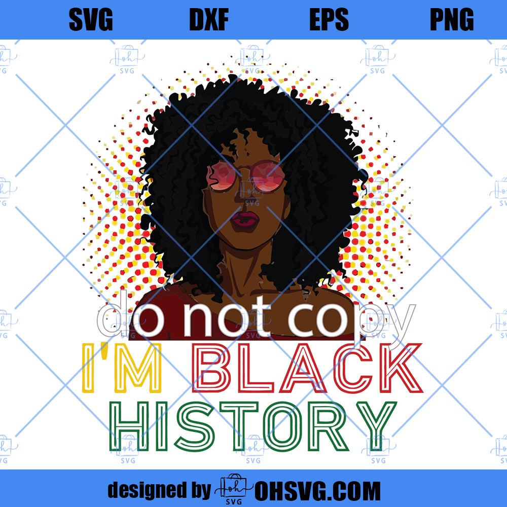 I'm black history png juneteenth png black lives png sublimation image black boss women mom popart png commercial use