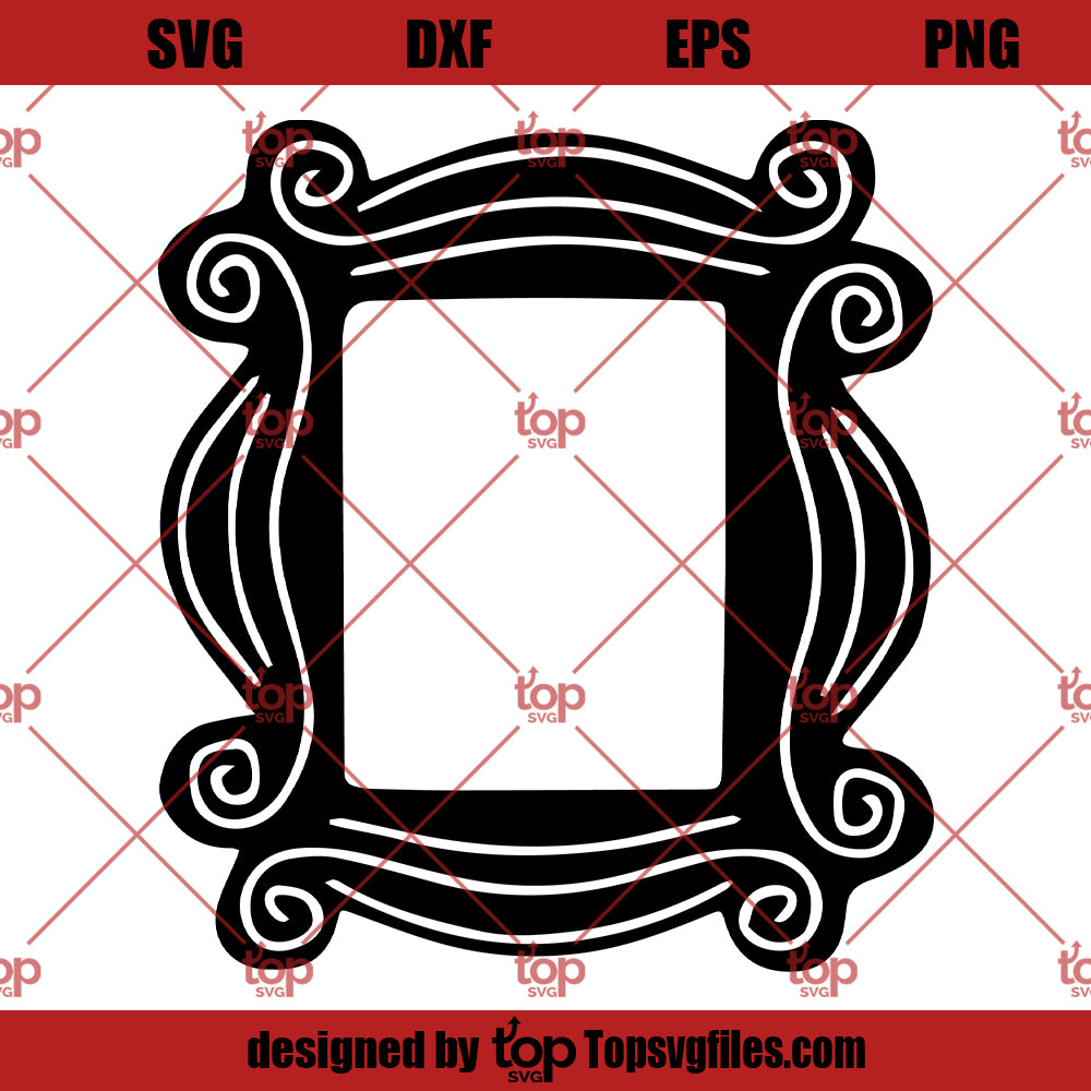 Friends TV Show SVG, Door Frame SVG, Best Friends SVG