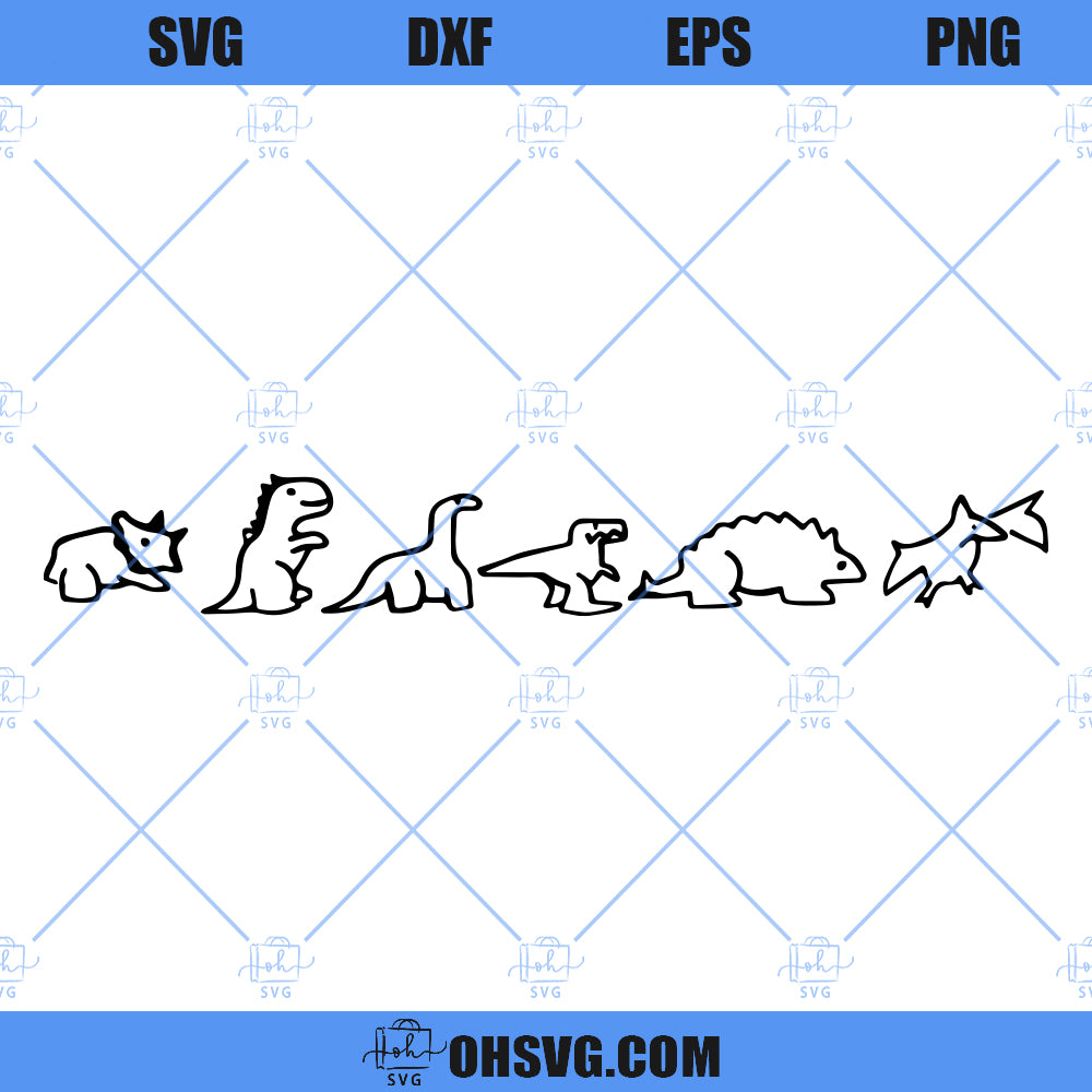 Dinosaur Evolution SVG, Geologist SVG, Dinosaur SVG, Dinosaur Family SVG, Dino SVG