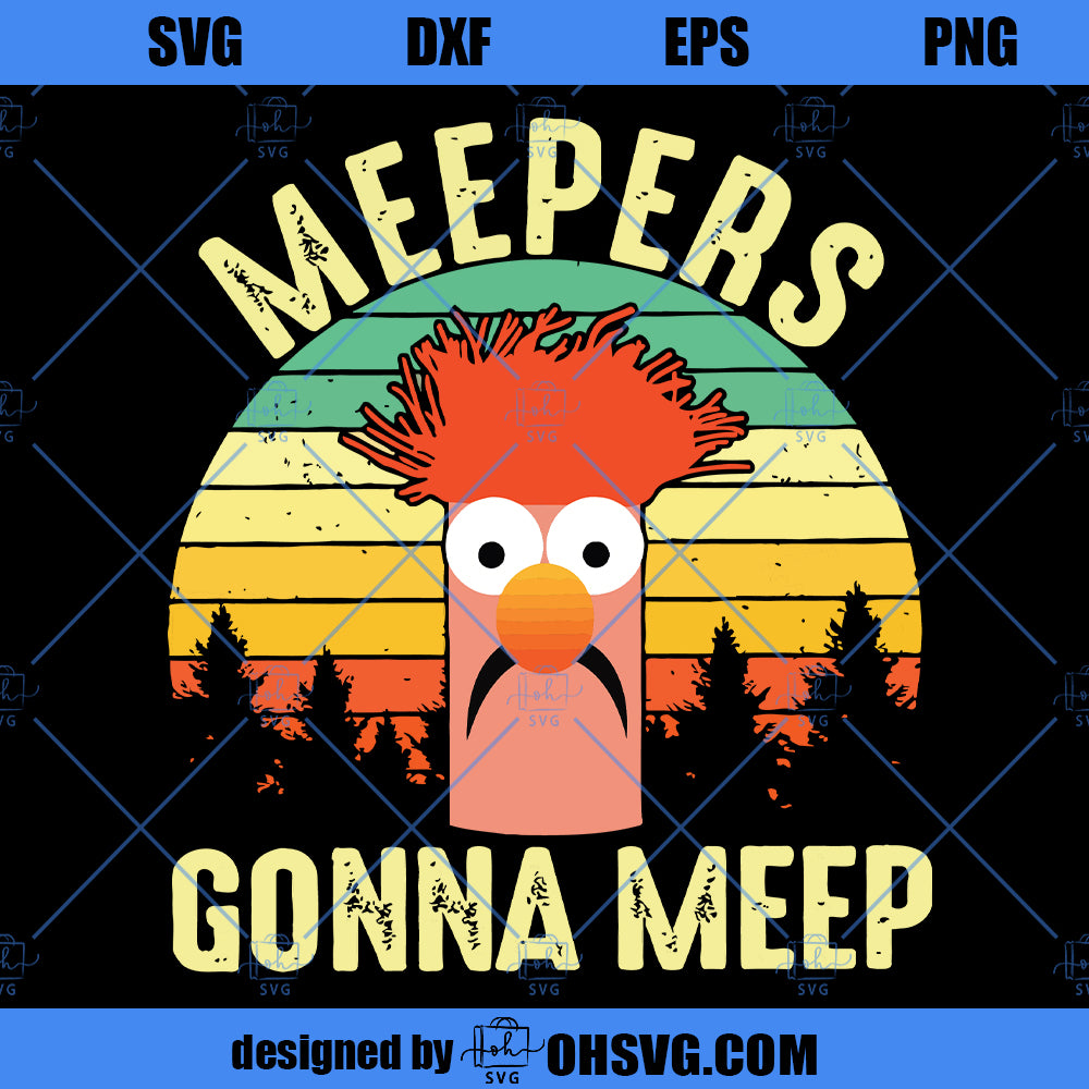 Beaker Meepers Gonna Meep Unisex T-shirt, Beaker The Muppet, Funny Beaker Shirt, Animal Muppets Shirt, Vintage Beaker Meep Shirt