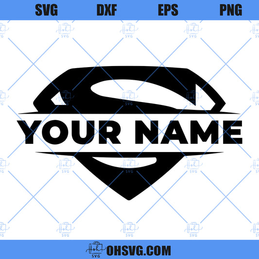 Super Hero SVG, Custom Super Hero SVG, Super Hero Custom Name SVG