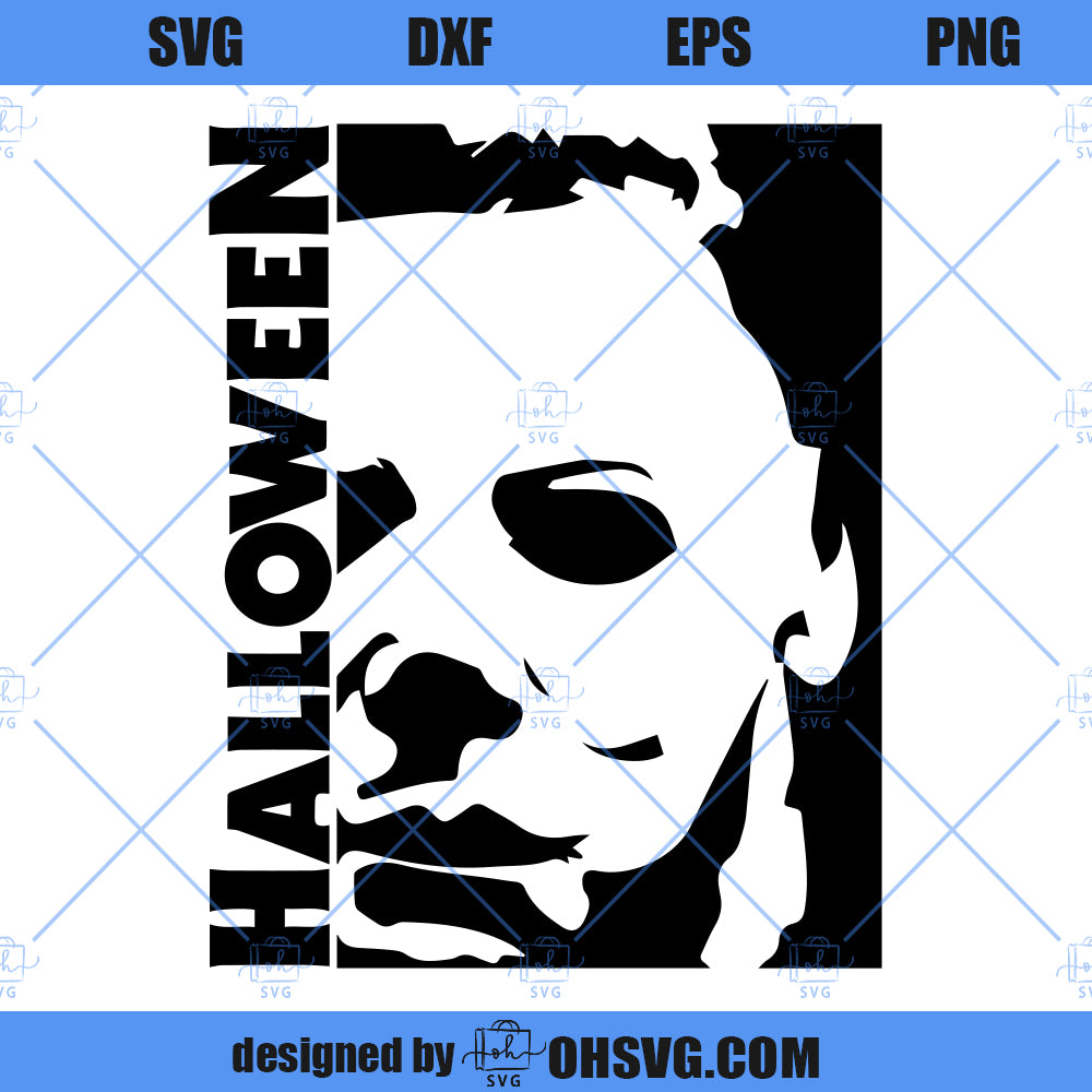 Michael Myers SVG, Famous Horror Characters Halloween SVG, Friday The 13th SVG