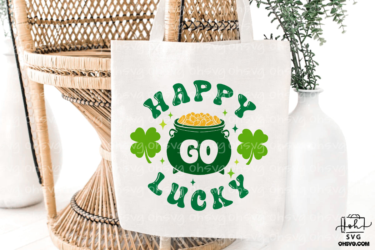 Happy Go Lucky PNG, St Patricks Day PNG, Lucky St Patrick's Day PNG