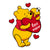 Love Winnie The Pooh SVG, Pooh Valentines SVG, POOH BEAR SVG