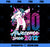 10 Years Old Gifts Unicorn Dabbing 10th Birthday Unicorn PNG, Magic Unicorn PNG, Unicorn PNG