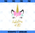 10th Birthday Unicorn Gifts Shirts for Girls, Unicorn Outfit PNG, Magic Unicorn PNG, Unicorn PNG