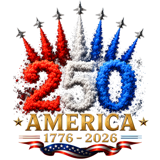 250 Years America PNG, 1776-2026 USA Anniversary PNG, Patriotic 4th of July Shirt Design, Independence Day Sublimation
