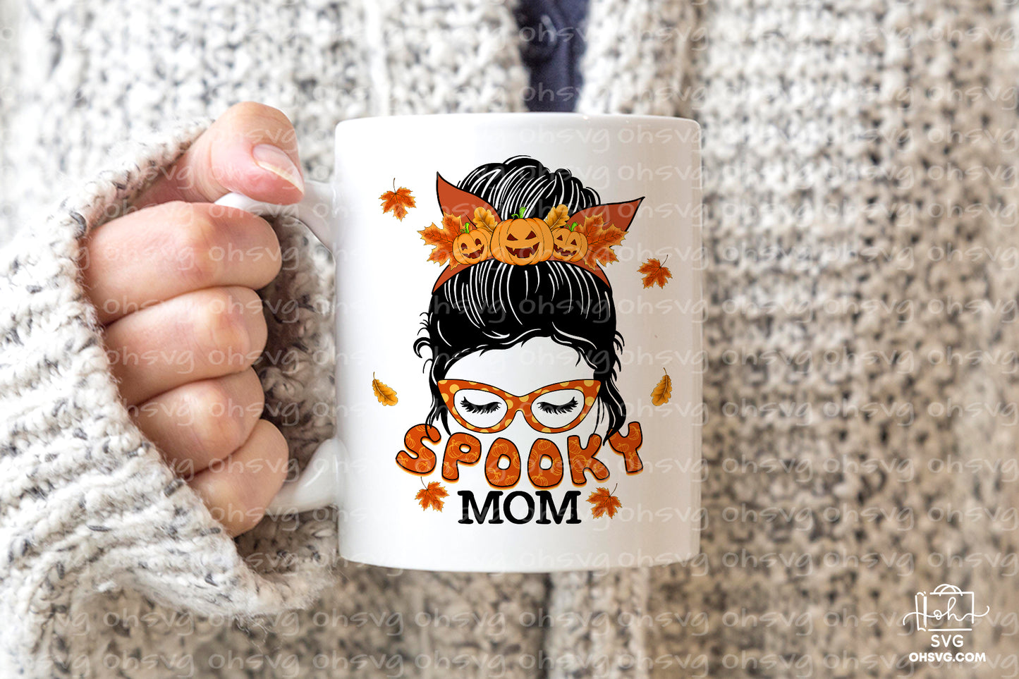 Spooky Mama Halloween Bundles Sublimation PNG, Mom Halloweentown PNG, Halloween T-shirt PNG