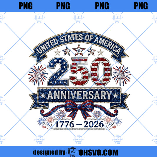 Retro 250th Anniversary USA PNG Bundle, 1776-2026 America PNG, 4th of July PNG, Patriotic Coquette PNG, Independence Day