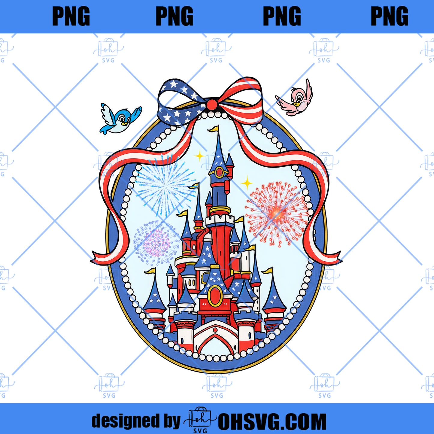 250th America Anniversary Castle Png, Retro USA 250 Years Png, Patriotic 4th of July Png, Independence Day Design, America 1776 2026